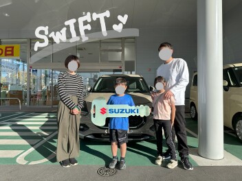 K様　スイフトご納車★